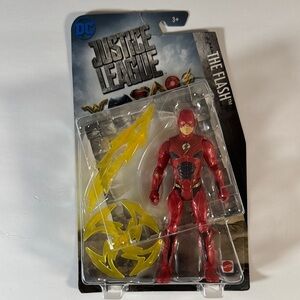 DC The Flash Action Figure Red and Yellow Lightning Playset